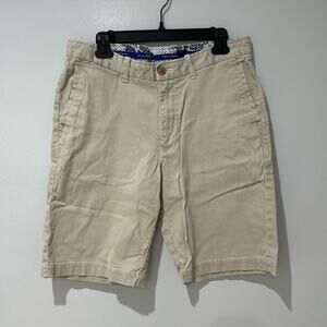 Tommy Bahama Shorts Size 33 Cotton Spandex Color is Beige